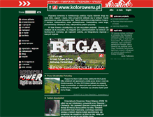 Tablet Screenshot of koloroweru.pl